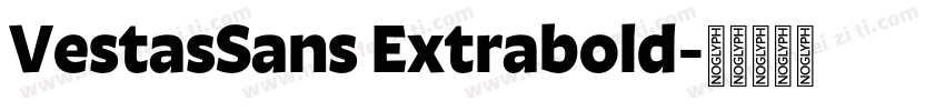 VestasSans Extrabold字体转换